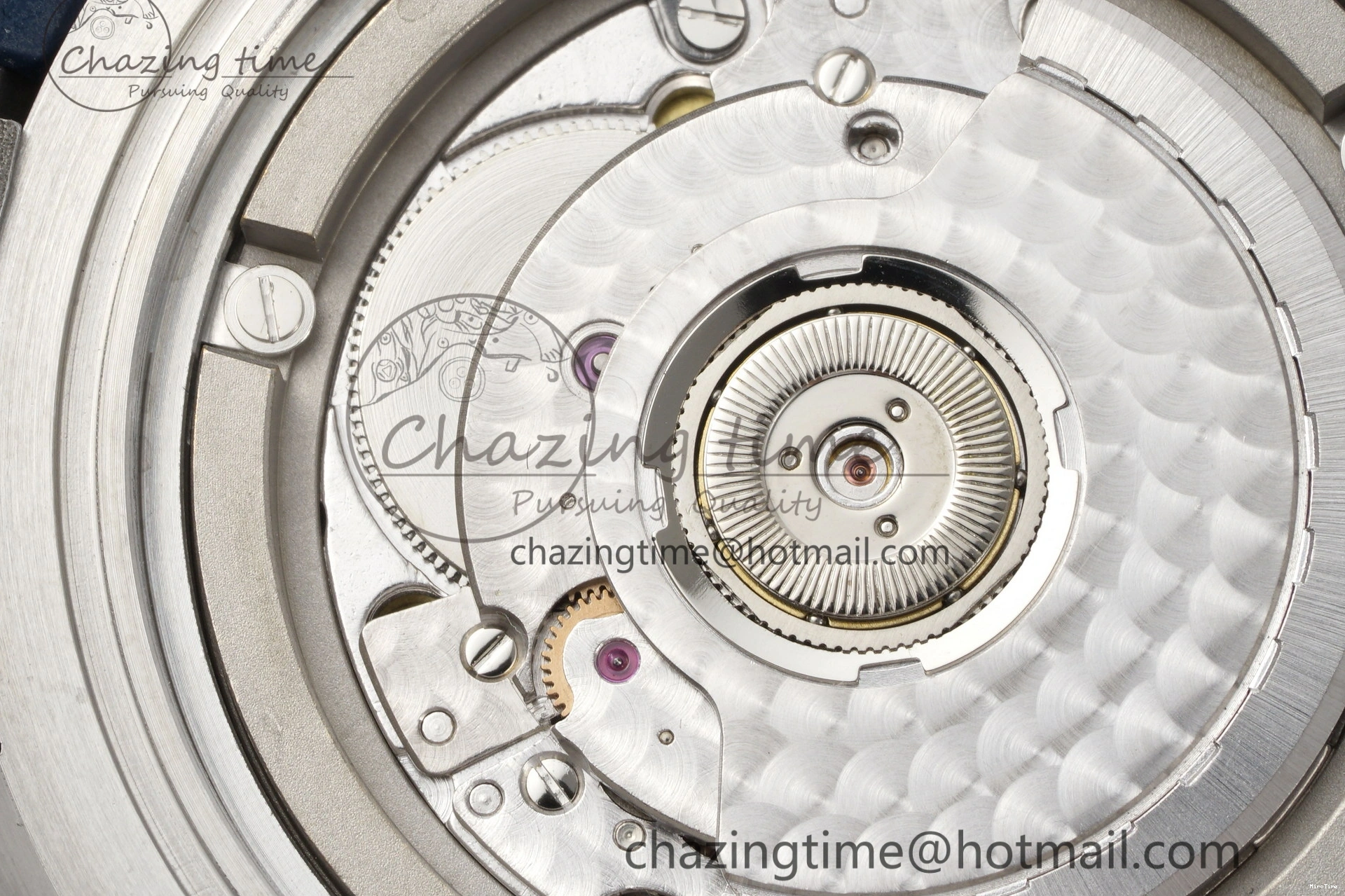 MIROTIME 0106 WellDesigned Aquatimer Automatic SS RSF 1:1 Best Edition Blue Dial on Blue Rubber Strap A 7057